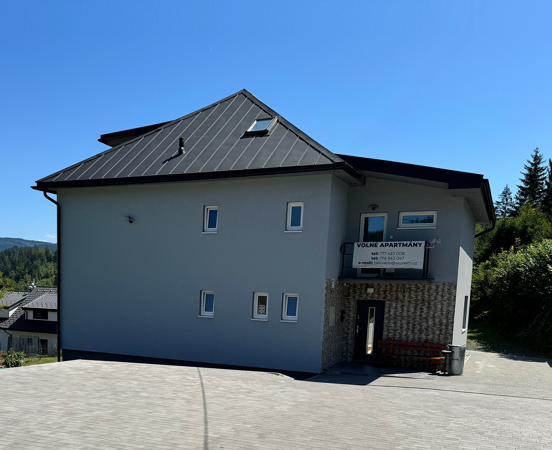 Apartmány Prostřední Bečva